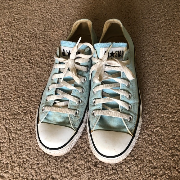 Converse sky blue low tops - Picture 2 of 5